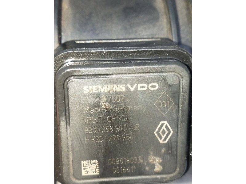Recambio de caudalimetro para nissan micra iii (k12) 1.5 dci referencia OEM IAM 5WK87007 H8200299956 2005