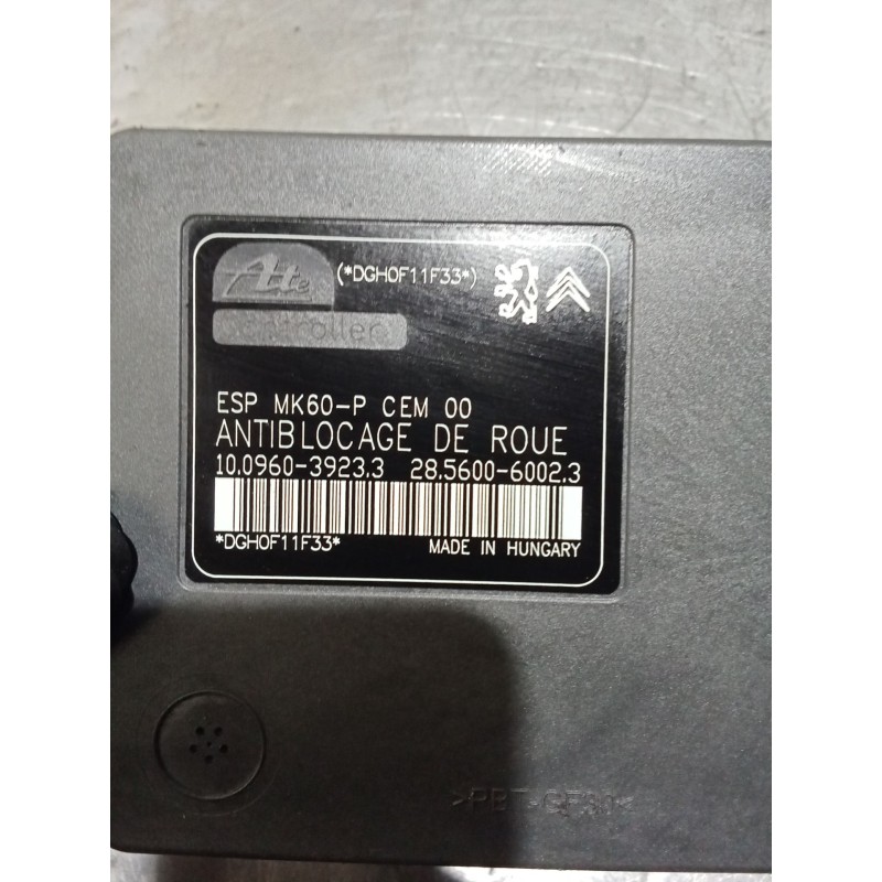 Recambio de abs para peugeot 207/207+ (wa_, wc_) 1.6 hdi referencia OEM IAM 10096039233 28560060023 9665898980 10020604124