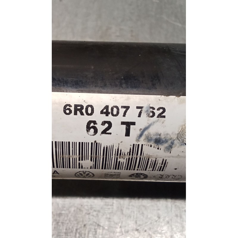 Recambio de transmision delantera derecha para volkswagen polo v (6r1, 6c1) 1.4 (6r1) referencia OEM IAM 6R0407762  09