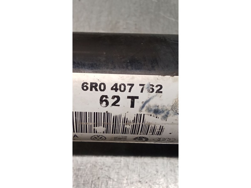 Recambio de transmision delantera derecha para volkswagen polo v (6r1, 6c1) 1.4 (6r1) referencia OEM IAM 6R0407762  09