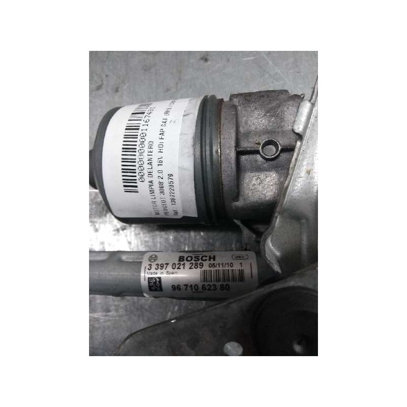 Recambio de motor limpia delantero para peugeot 3008 2.0 16v hdi fap cat (rhe / dw10cted4) referencia OEM IAM 1397220579 DERECHO