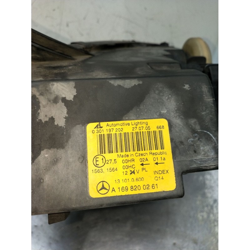 Recambio de faro derecho para mercedes-benz clase a (w169) a 180 cdi (169.007, 169.307) referencia OEM IAM 0301197202 A169820026