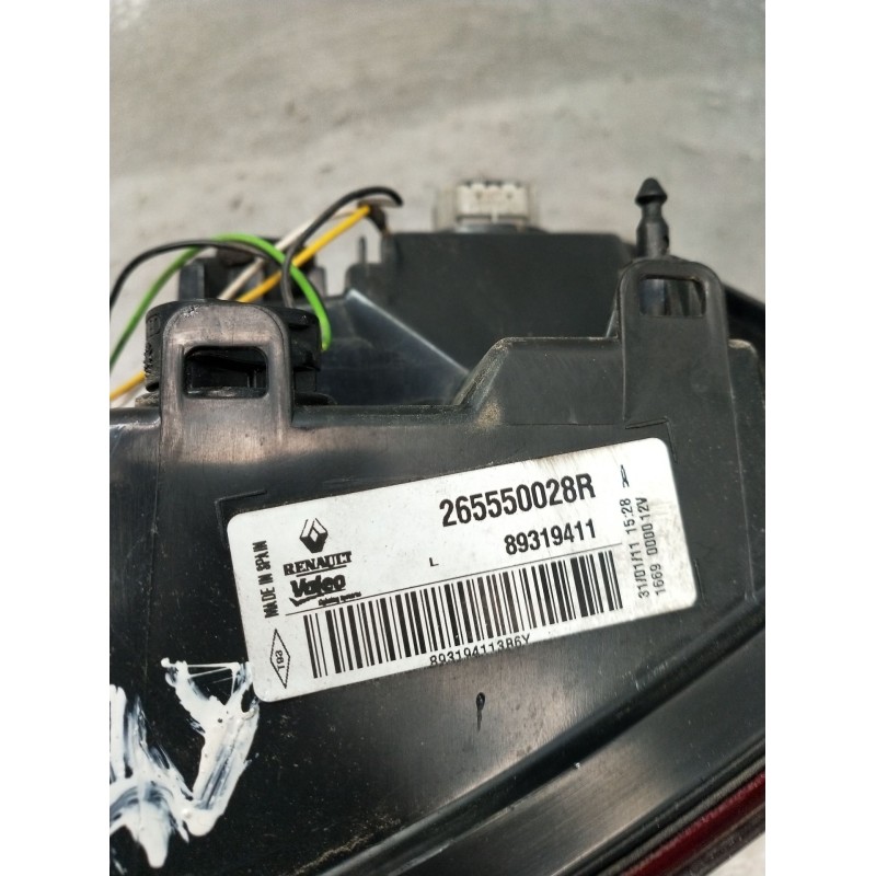 Recambio de piloto trasero izquierdo interior para renault megane iii grandtour (kz0/1) 1.6 16v (kz0u, kz1b, kz1u) referencia OE