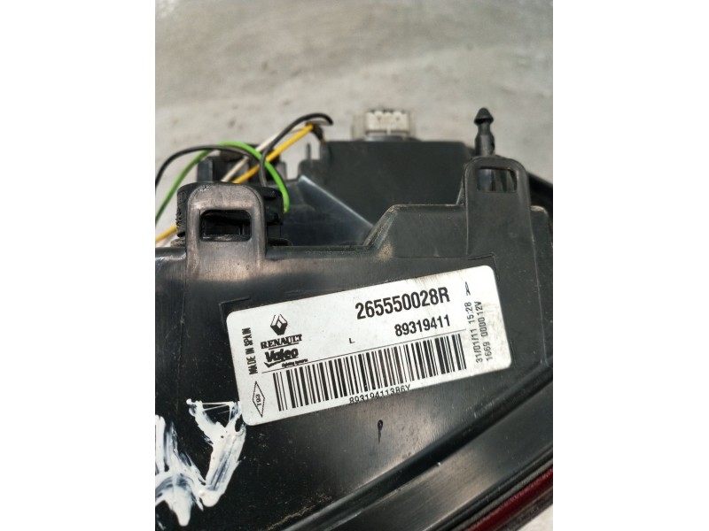 Recambio de piloto trasero izquierdo interior para renault megane iii grandtour (kz0/1) 1.6 16v (kz0u, kz1b, kz1u) referencia OE