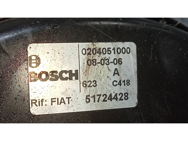 Recambio de servofreno para fiat panda (169) 1.3 16v jtd emotion referencia OEM IAM 0204051000 51724428 