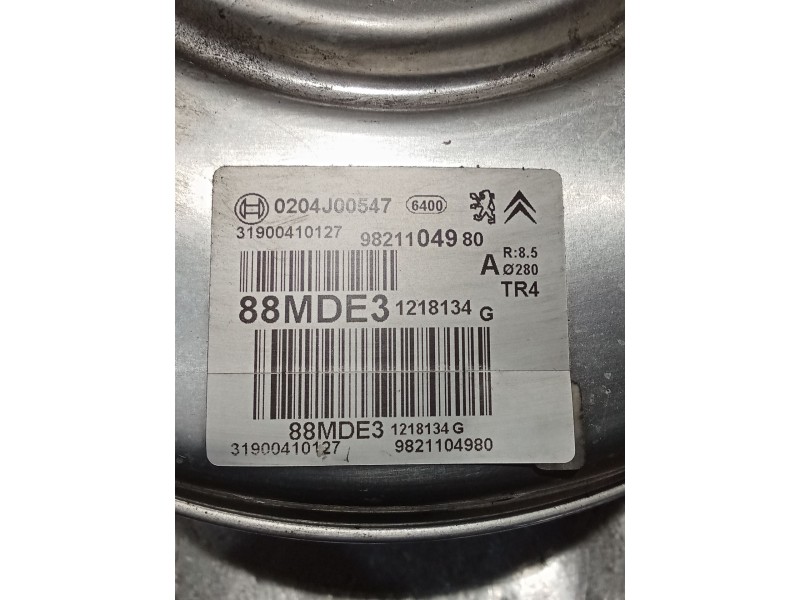 Recambio de servofreno para opel combo e tour / life (k9) 1.5 referencia OEM IAM 9821104980 0204J00547 17