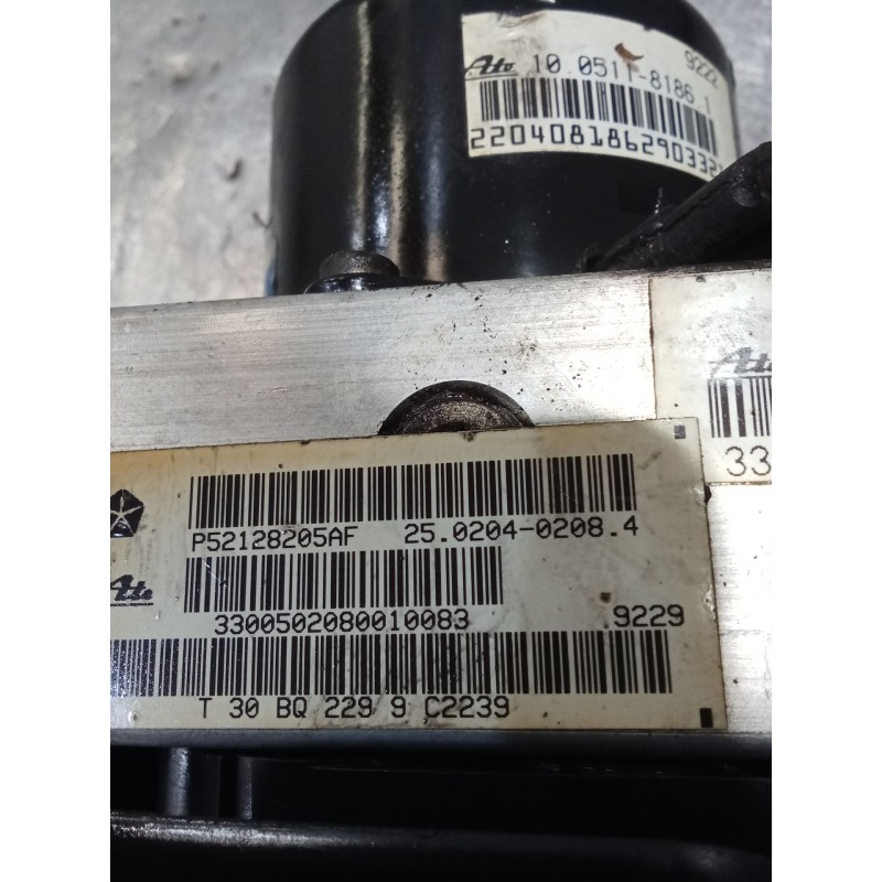 Recambio de abs para jeep grand cherokee ii (wj, wg) 3.1 td 4x4 referencia OEM IAM P52128205AF 33005020800 1005118186 99