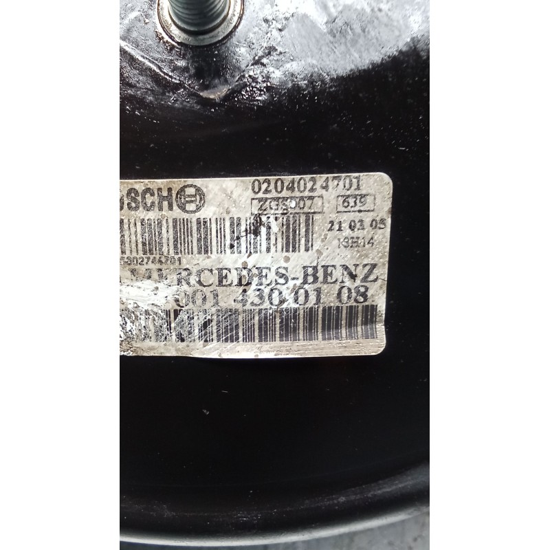 Recambio de servofreno para mercedes-benz vito / mixto furgoneta (w639) 111 cdi (639.601, 639.603, 639.605) referencia OEM IAM 0