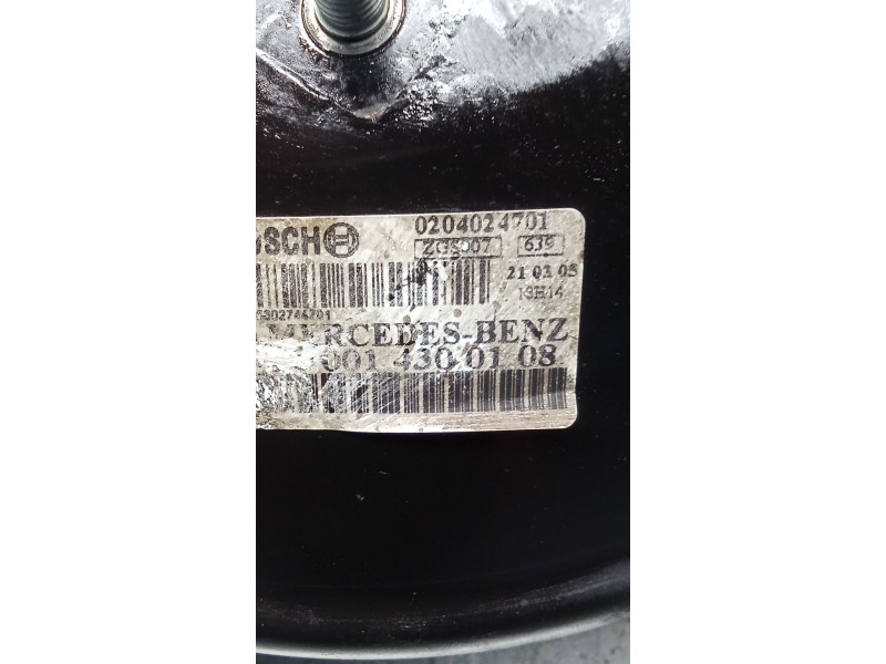 Recambio de servofreno para mercedes-benz vito / mixto furgoneta (w639) 111 cdi (639.601, 639.603, 639.605) referencia OEM IAM 0