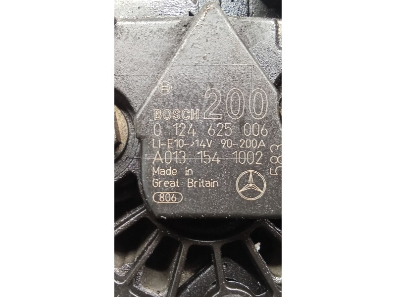 Recambio de alternador para mercedes-benz vito / mixto furgoneta (w639) 111 cdi (639.601, 639.603, 639.605) referencia OEM IAM 0
