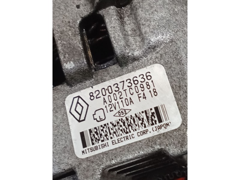 Recambio de alternador para renault kangoo (kc0/1_) 1.5 dci (kc07) referencia OEM IAM   03