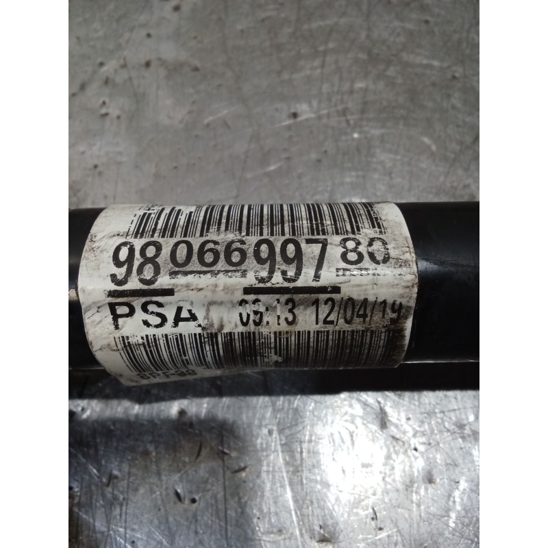 Recambio de transmision delantera derecha para opel combo e tour / life (k9) 1.5 referencia OEM IAM 9806699780  17