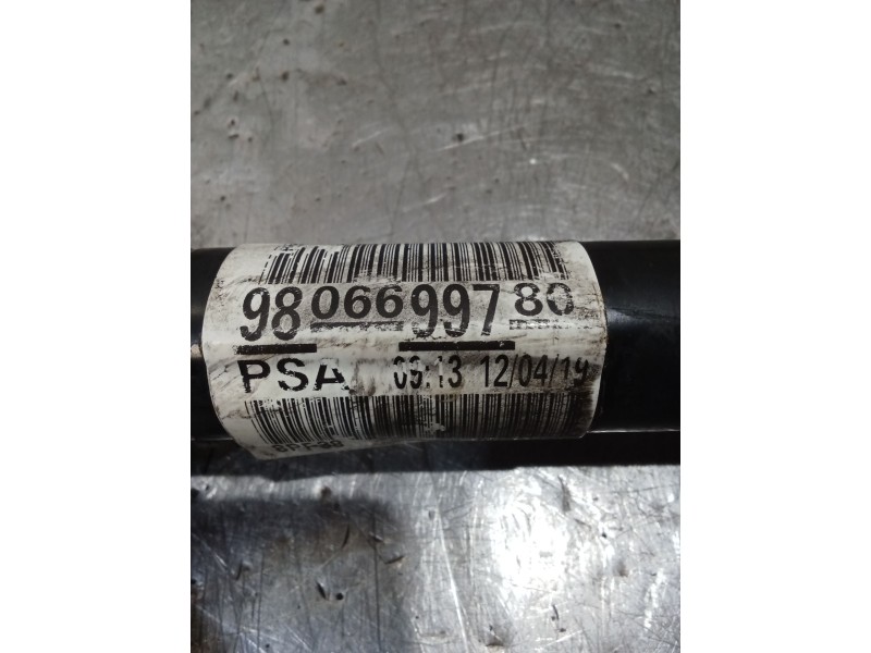 Recambio de transmision delantera derecha para opel combo e tour / life (k9) 1.5 referencia OEM IAM 9806699780  17