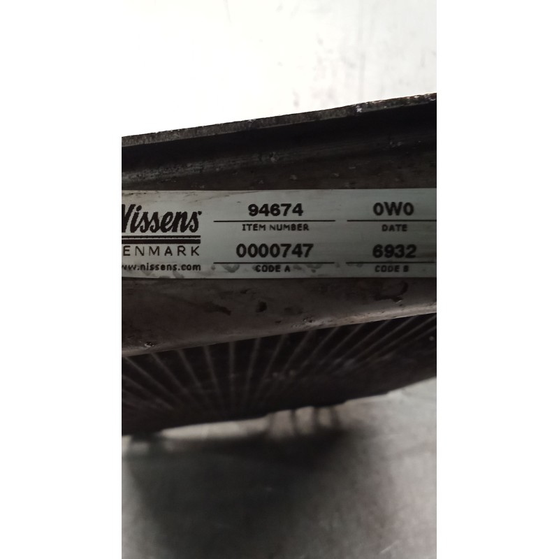 Recambio de condensador / radiador aire acondicionado para mercedes-benz vito / mixto furgoneta (w639) 111 cdi (639.601, 639.603