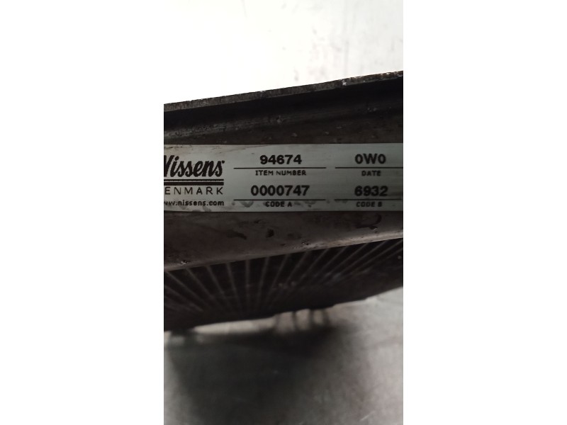 Recambio de condensador / radiador aire acondicionado para mercedes-benz vito / mixto furgoneta (w639) 111 cdi (639.601, 639.603