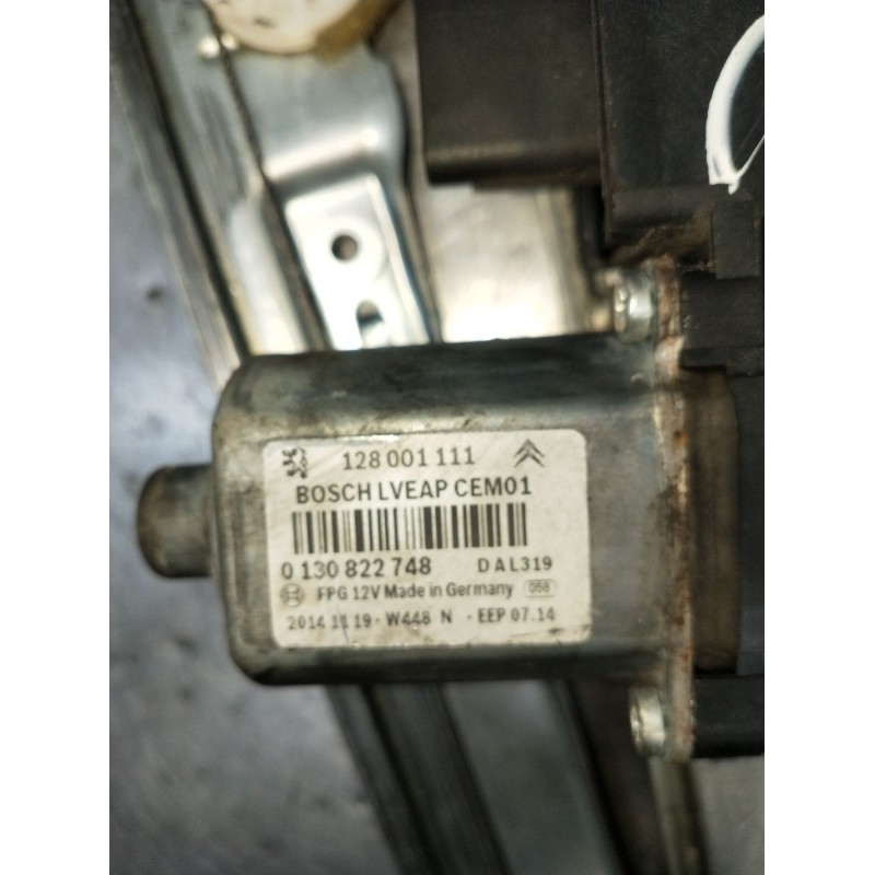 Recambio de elevalunas delantero izquierdo para citroën c5 iii (rd_) 1.6 hdi 110 referencia OEM IAM 0130822748 5P 2008
