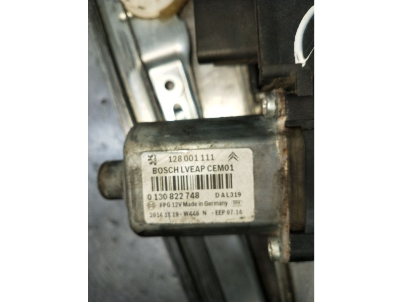 Recambio de elevalunas delantero izquierdo para citroën c5 iii (rd_) 1.6 hdi 110 referencia OEM IAM 0130822748 5P 2008