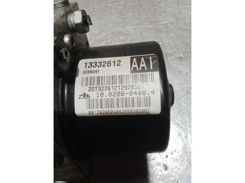 Recambio de abs para opel astra j (p10) 1.6 (68) referencia OEM IAM 13332612 100206044084 1009604503