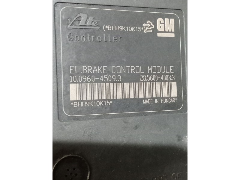 Recambio de abs para opel astra j (p10) 1.6 (68) referencia OEM IAM 13332612 100206044084 1009604503
