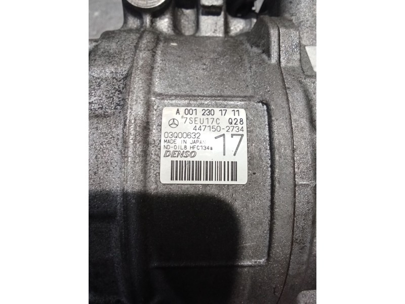 Recambio de compresor aire acondicionado para mercedes-benz vito / mixto furgoneta (w639) 111 cdi (639.601, 639.603, 639.605) re