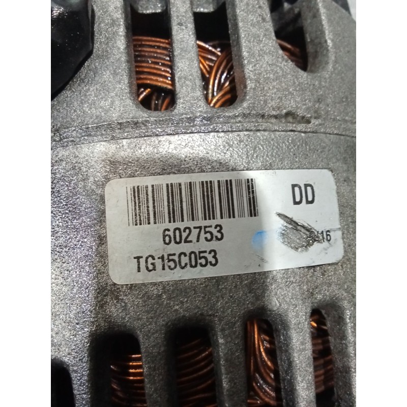 Recambio de alternador para peugeot 407 (6d_) 2.0 hdi 135 (6drhrh, 6drhre, 6drhrg, 6drhrj) referencia OEM IAM TG15C053 602753 