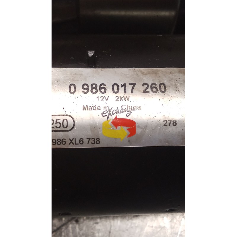 Recambio de motor arranque para mercedes-benz vito / mixto furgoneta (w639) 111 cdi (639.601, 639.603, 639.605) referencia OEM I