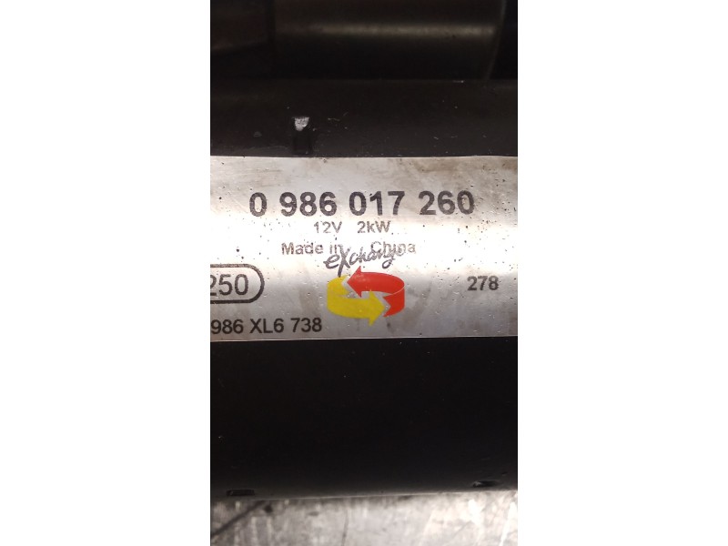 Recambio de motor arranque para mercedes-benz vito / mixto furgoneta (w639) 111 cdi (639.601, 639.603, 639.605) referencia OEM I