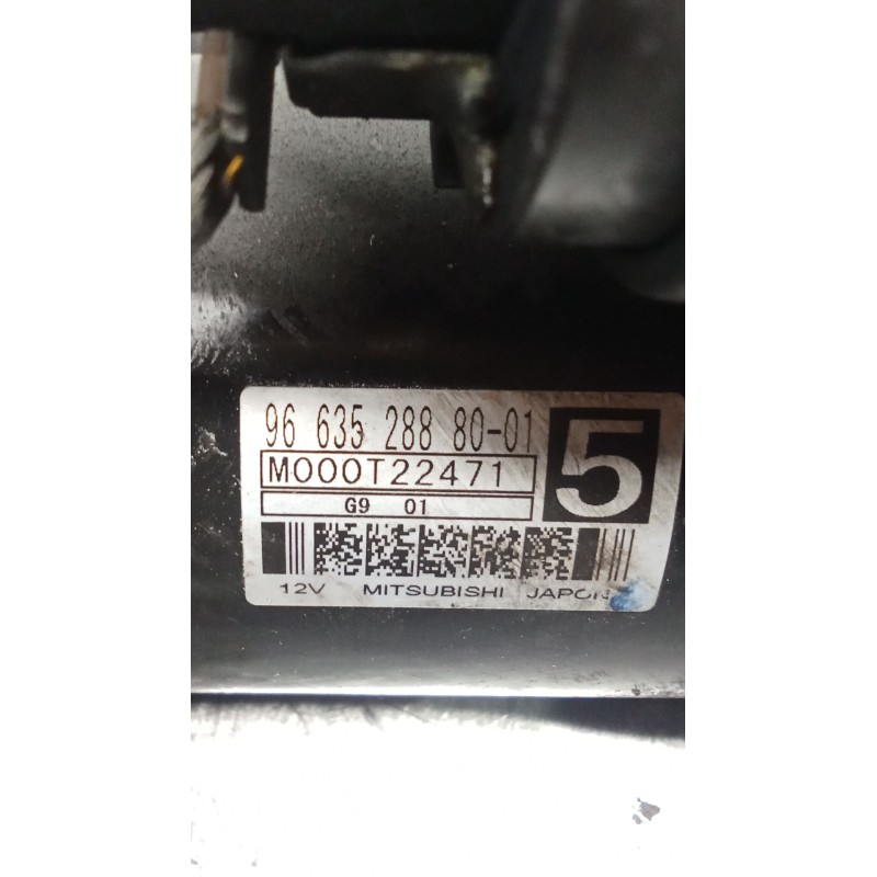 Recambio de motor arranque para citroën c5 iii (rd_) 1.6 hdi 110 referencia OEM IAM 9663528880 M000T22471 05