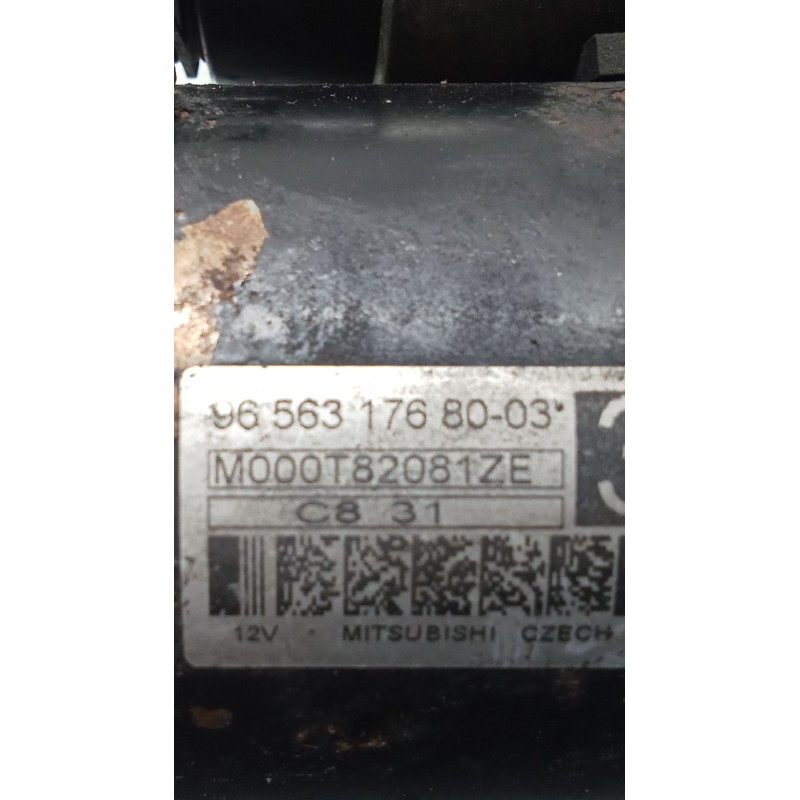 Recambio de motor arranque para citroën c4 picasso i monospace (ud_) 2.0 i 16v referencia OEM IAM 9656317680 M000T82081ZE 