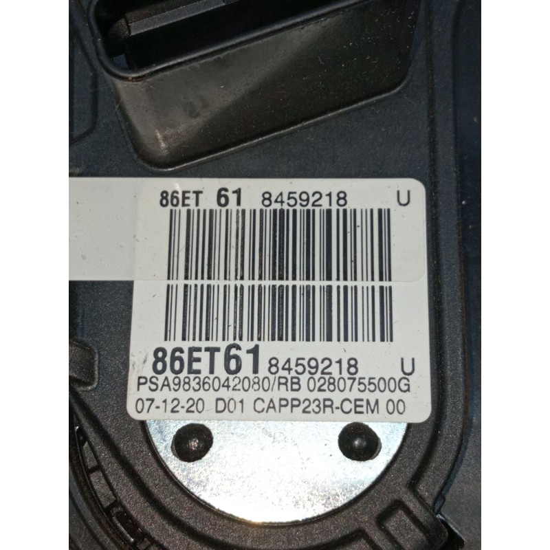Recambio de potenciometro pedal para peugeot 308 ii (lb_, lp_, lw_, lh_, l3_) 1.5 bluehdi 130 referencia OEM IAM 86ET618459218 P