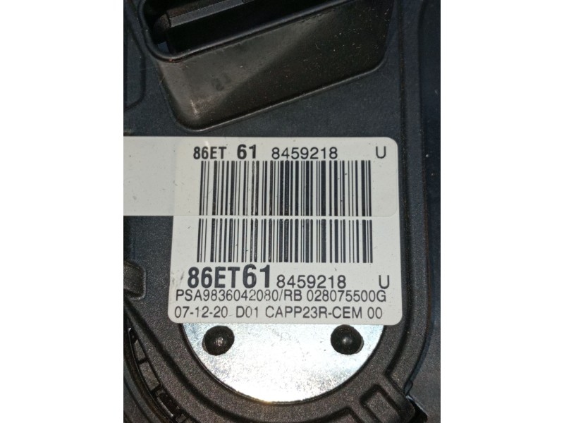 Recambio de potenciometro pedal para peugeot 308 ii (lb_, lp_, lw_, lh_, l3_) 1.5 bluehdi 130 referencia OEM IAM 86ET618459218 P