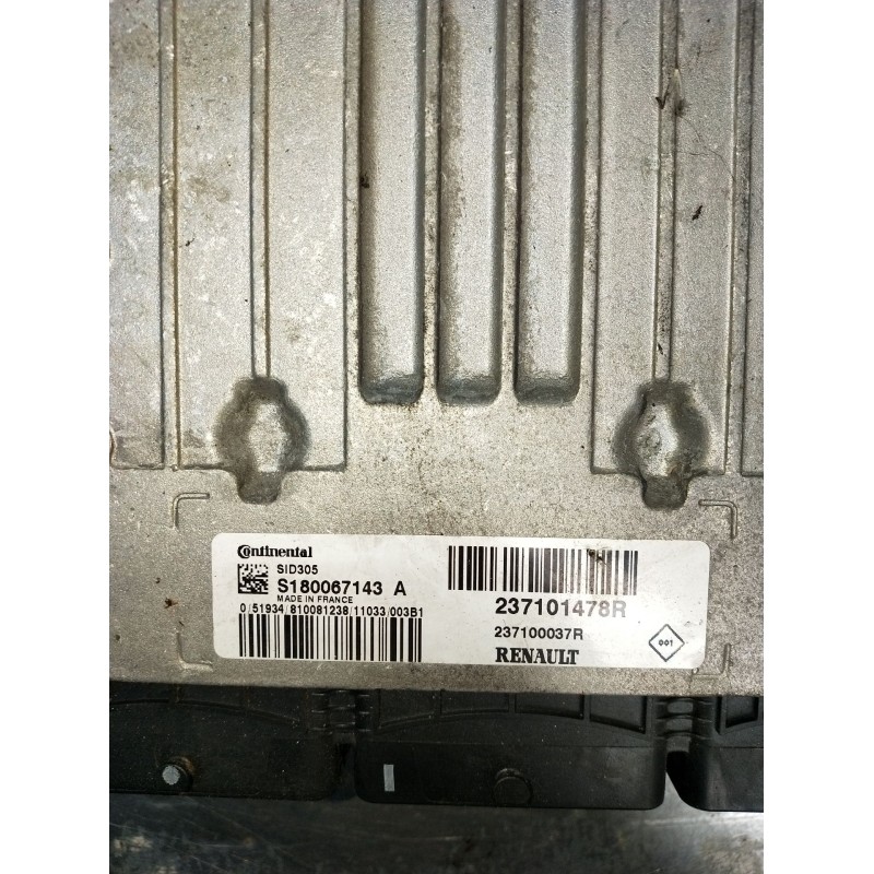 Recambio de centralita motor uce para renault megane iii grandtour (kz0/1) 1.6 16v (kz0u, kz1b, kz1u) referencia OEM IAM 2371014