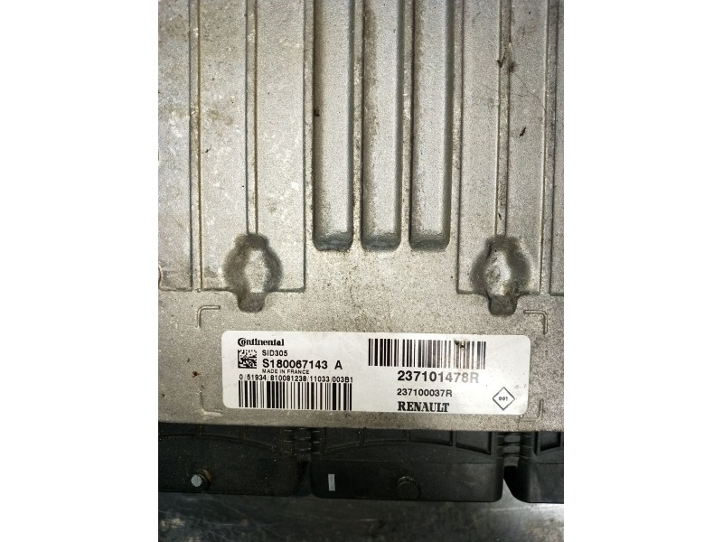 Recambio de centralita motor uce para renault megane iii grandtour (kz0/1) 1.6 16v (kz0u, kz1b, kz1u) referencia OEM IAM 2371014