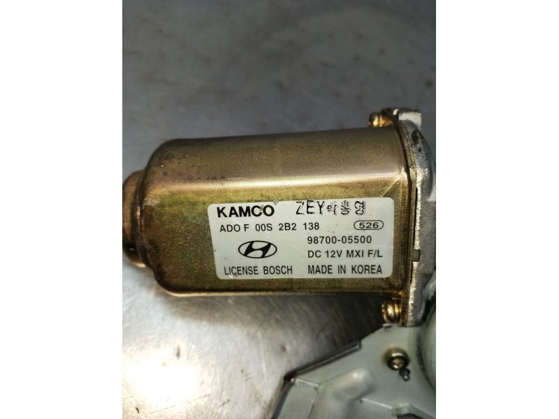 Recambio de motor limpia trasero para hyundai atos (mx) 1.1 referencia OEM IAM 9870005500 00S2B2138 2003