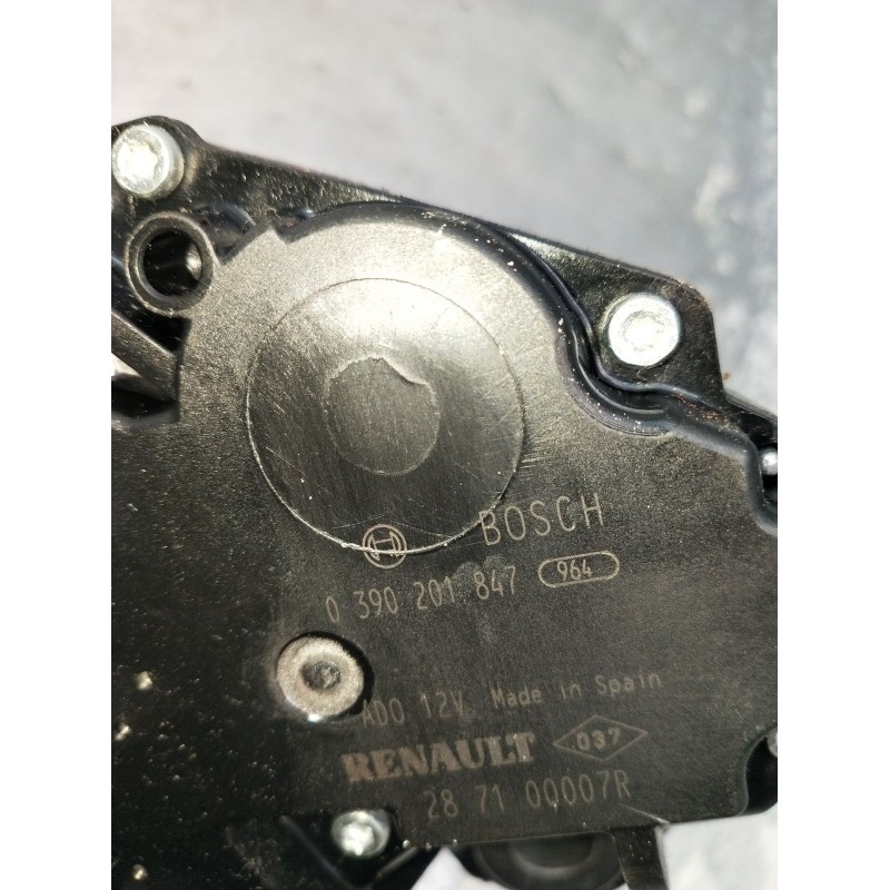 Recambio de motor limpia trasero para renault megane iii grandtour (kz0/1) 1.6 16v (kz0u, kz1b, kz1u) referencia OEM IAM 0390201