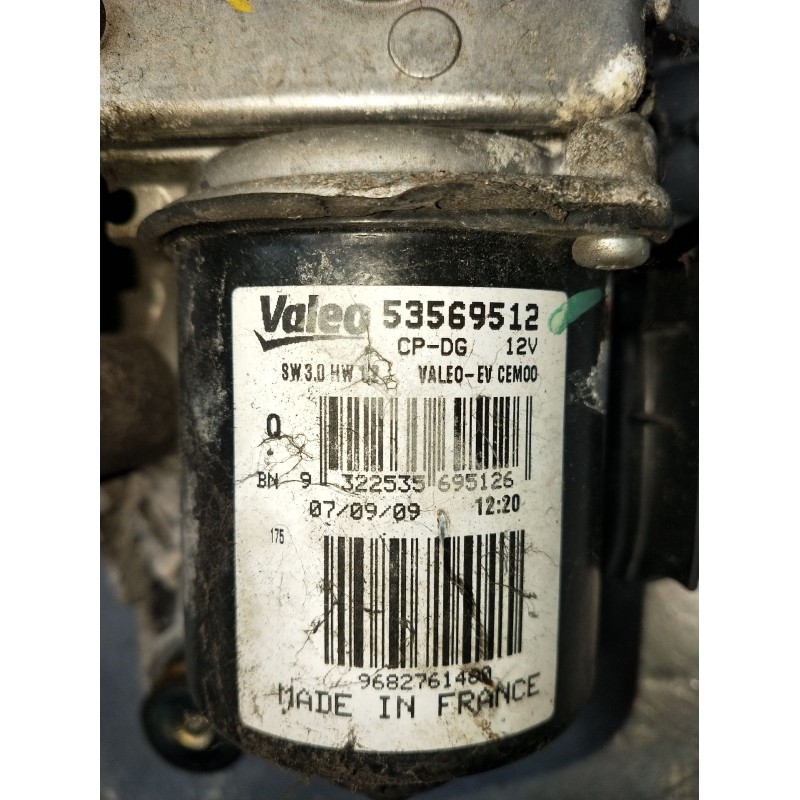 Recambio de motor limpia delantero para citroën c5 iii (rd_) 1.6 hdi 110 referencia OEM IAM 53569512 9682761400 2008