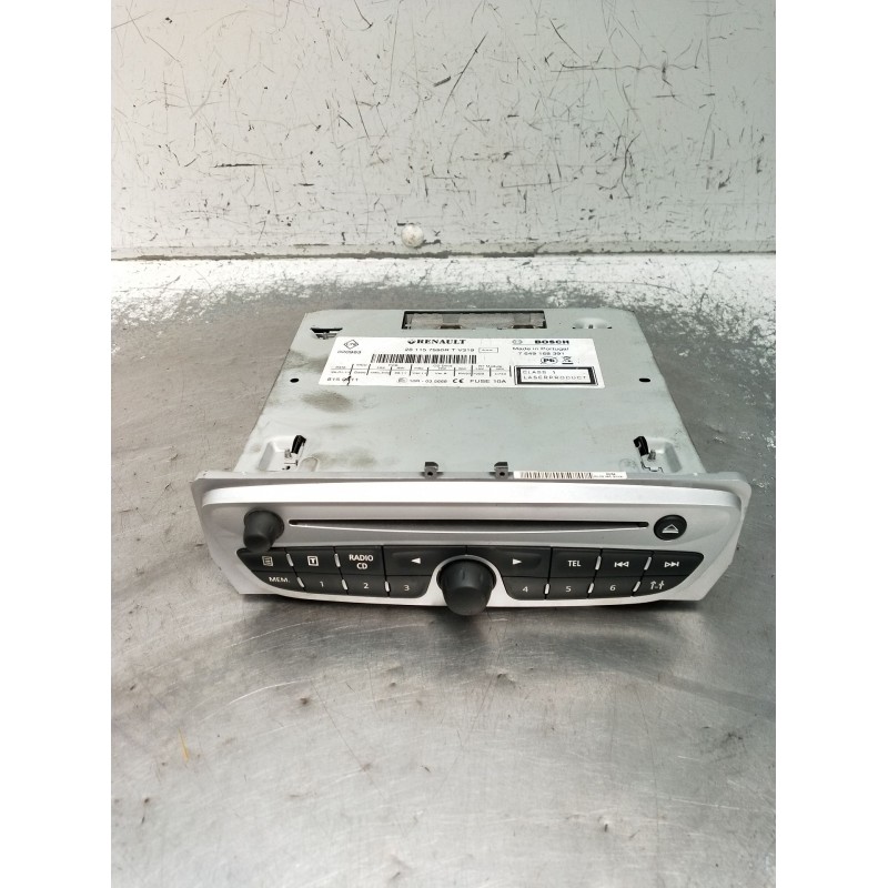Recambio de sistema audio / radio cd para renault megane iii grandtour (kz0/1) 1.6 16v (kz0u, kz1b, kz1u) referencia OEM IAM 764