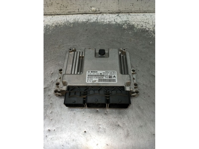 Recambio de centralita motor uce para peugeot 207/207+ (wa_, wc_) 1.6 hdi referencia OEM IAM 0281015848 9674244680 EDC17C10 2009