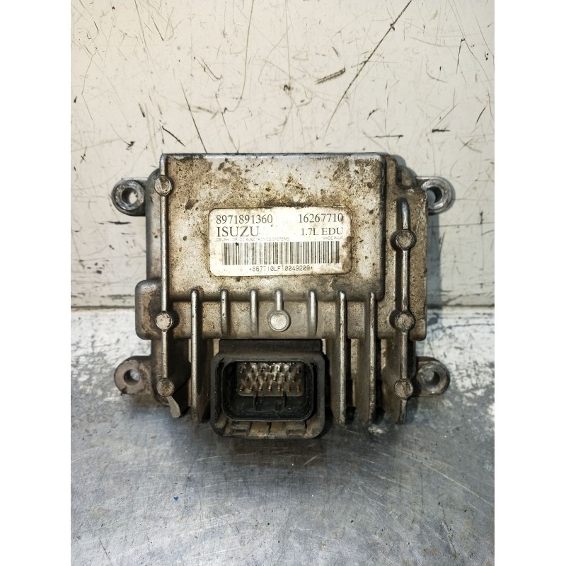 Recambio de centralita motor uce para opel corsa c (x01) 1.7 di (f08, f68) referencia OEM IAM 8971891360 16267710 2001
