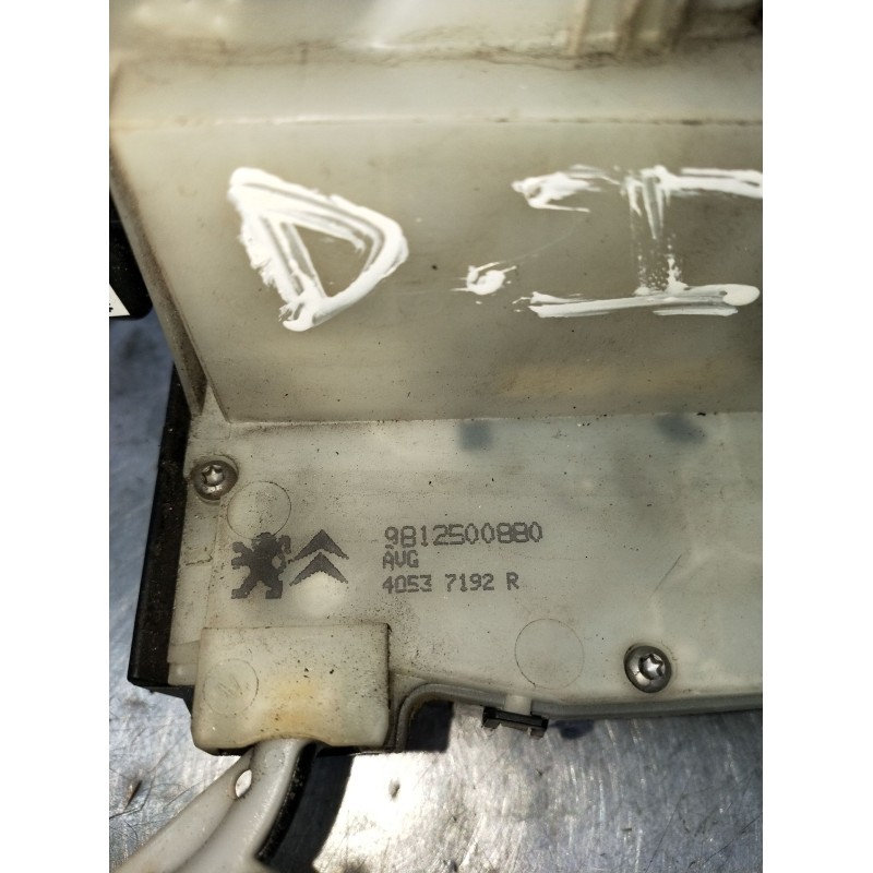 Recambio de motor cierre centralizado delantero izquierdo para peugeot 2008 (--.2013) active referencia OEM IAM 9812500880 5P 20