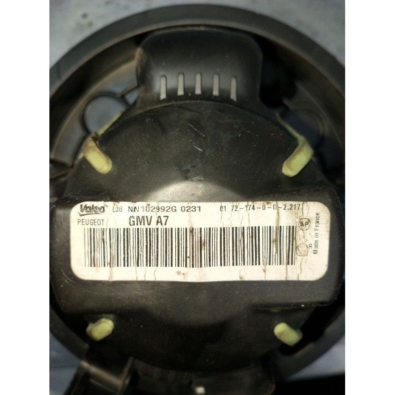 Recambio de motor calefaccion para peugeot 207/207+ (wa_, wc_) 1.6 hdi referencia OEM IAM NN102992G0231 GMVA7 2009
