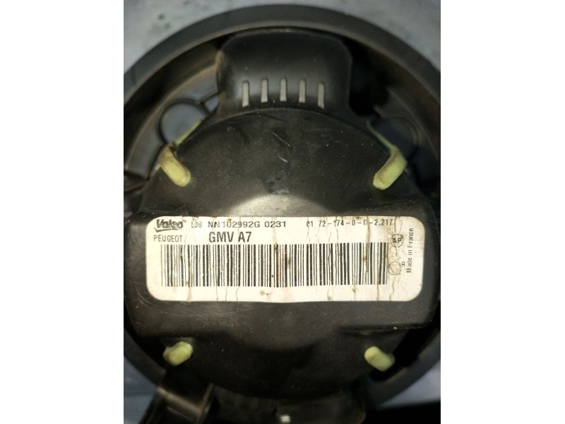Recambio de motor calefaccion para peugeot 207/207+ (wa_, wc_) 1.6 hdi referencia OEM IAM NN102992G0231 GMVA7 2009