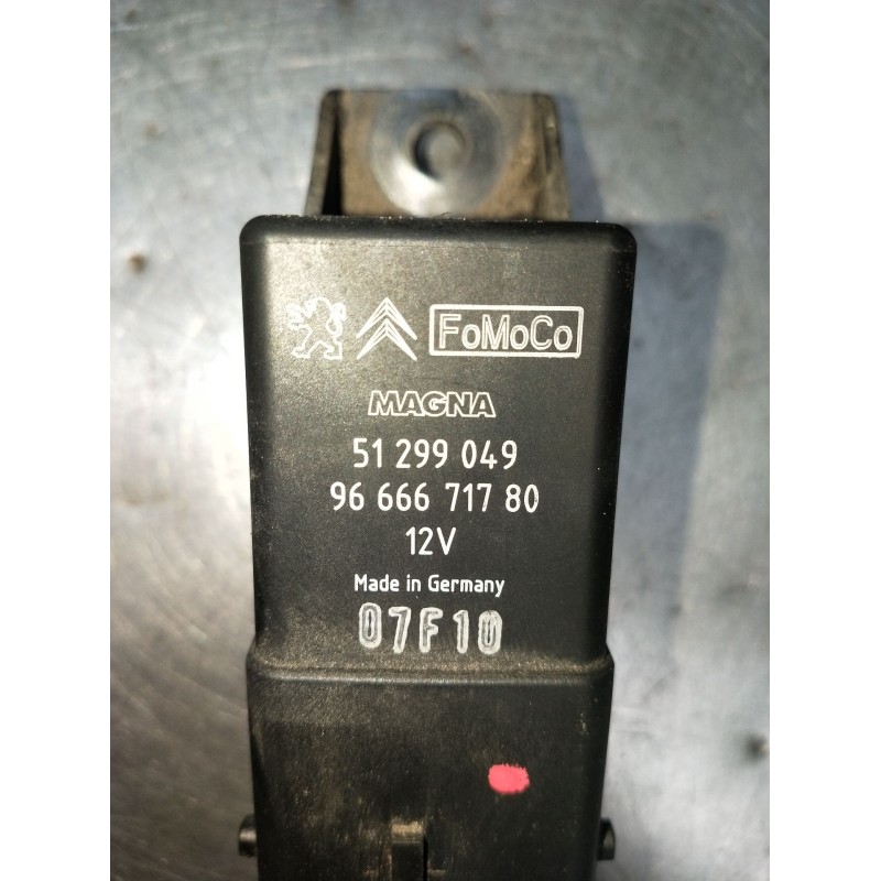 Recambio de caja precalentamiento para peugeot 207/207+ (wa_, wc_) 1.6 hdi referencia OEM IAM 9666671780 51299049 2009