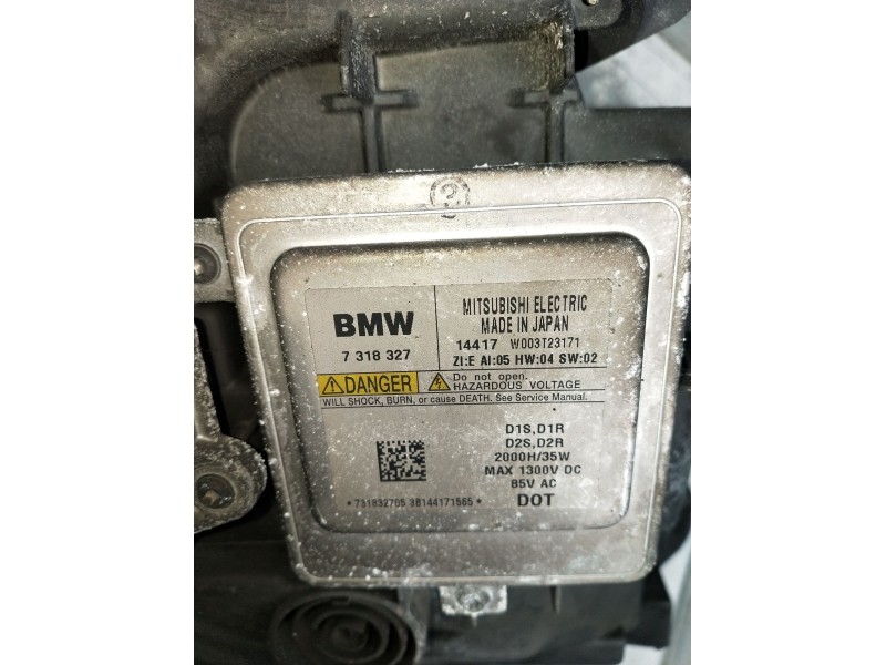 Recambio de faro derecho para bmw x1 (e84) sdrive 18 d referencia OEM IAM 90018091 7318327 XENON 