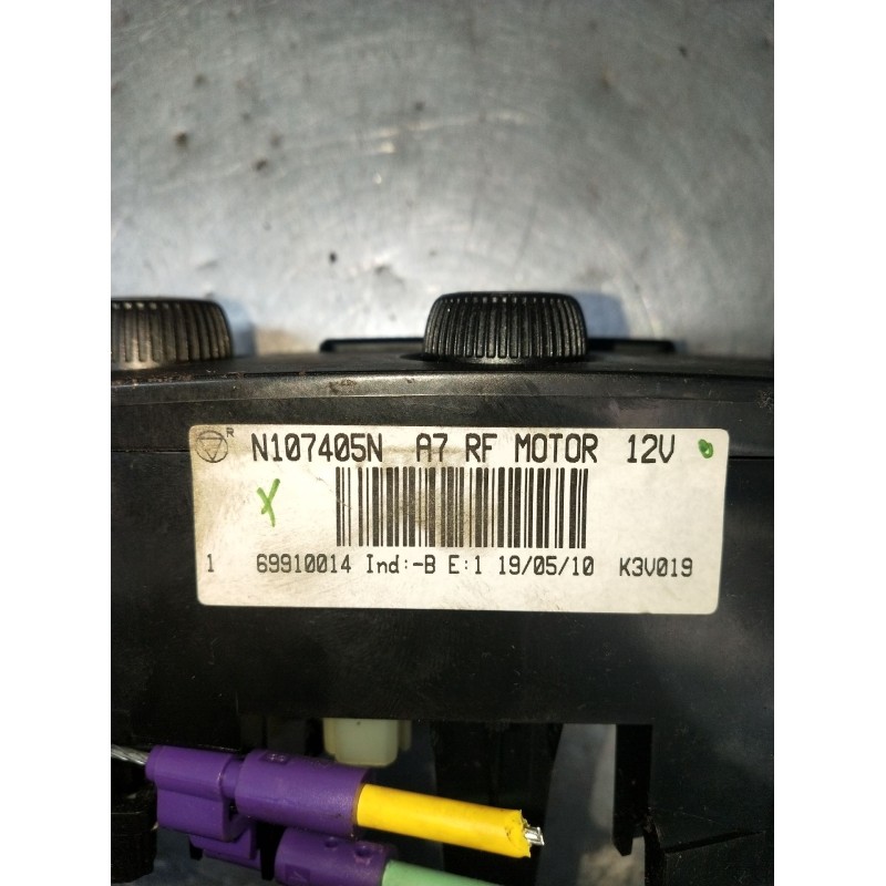 Recambio de mando calefaccion / aire acondicionado para peugeot 207/207+ (wa_, wc_) 1.6 hdi referencia OEM IAM N107405N 69910014