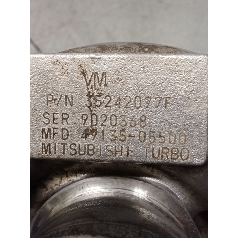 Recambio de turbocompresor para jeep grand cherokee ii (wj, wg) 3.1 td 4x4 referencia OEM IAM 35242077F 4913505500 