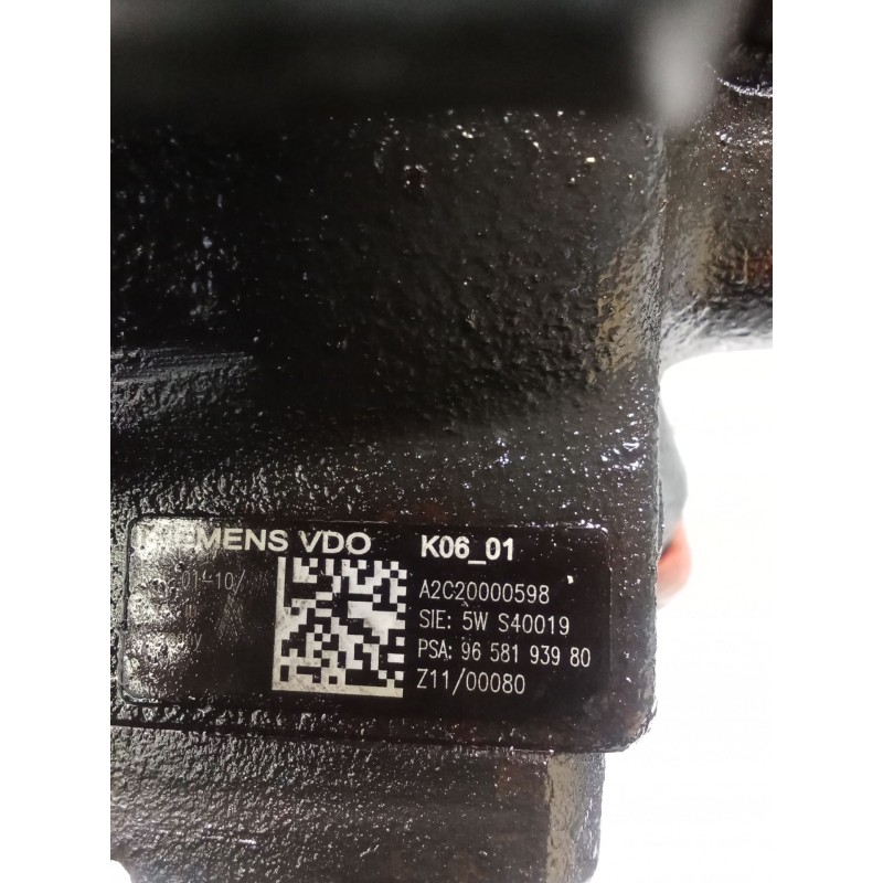 Recambio de bomba inyeccion para peugeot 407 (6d_) 2.0 hdi 135 (6drhrh, 6drhre, 6drhrg, 6drhrj) referencia OEM IAM A2C20000598 9