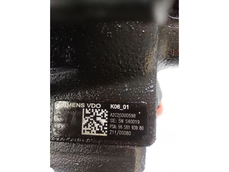 Recambio de bomba inyeccion para peugeot 407 (6d_) 2.0 hdi 135 (6drhrh, 6drhre, 6drhrg, 6drhrj) referencia OEM IAM A2C20000598 9
