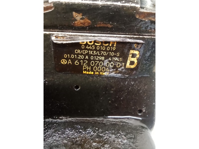 Recambio de bomba inyeccion para mercedes-benz clase c (w203) c 270 cdi (203.016) referencia OEM IAM 0445010019 A6120700001 BOSC
