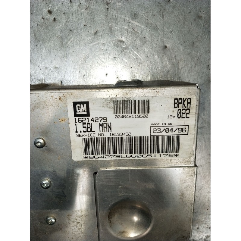 Recambio de centralita motor uce para lancia dedra (835_) 1.6 i.e. (835aa) referencia OEM IAM 16214279 16193492 1994